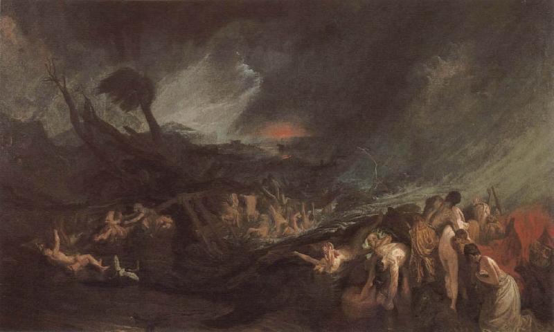 Joseph Mallord William Turner Flood France oil painting art